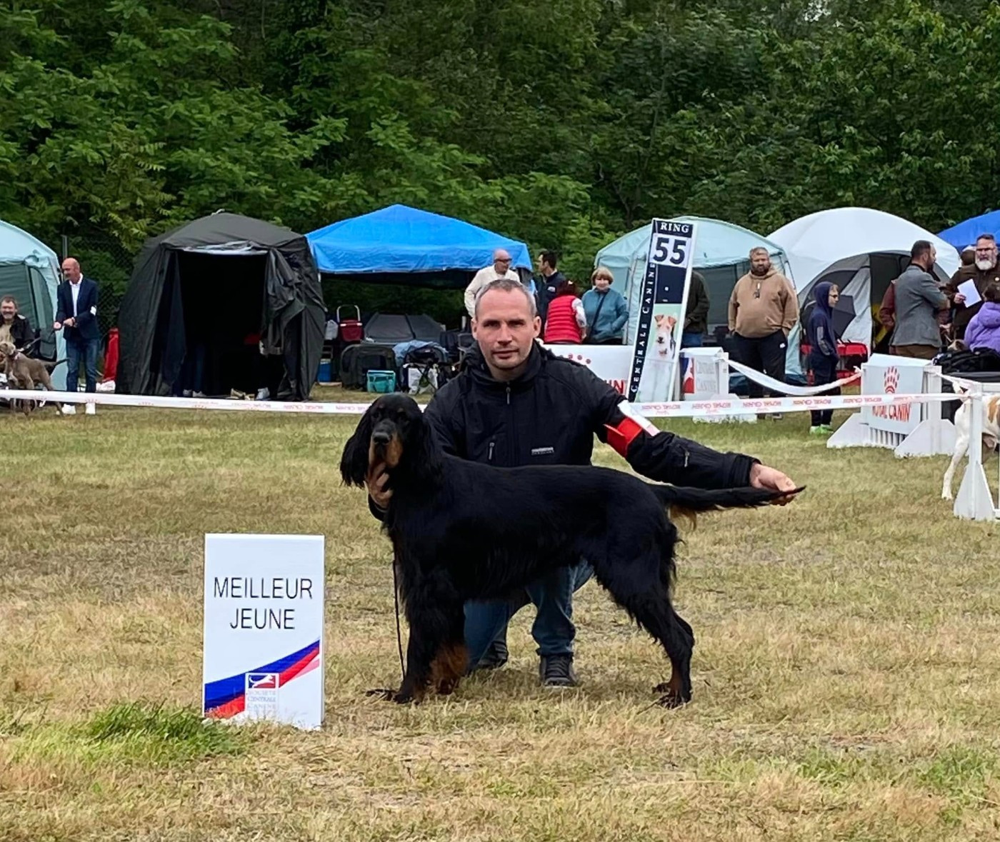 Le "mariage" d'Olympie et CHJ-CHEN Ultra-Trail de la Grange de Ploumajou